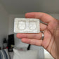 1 inch Mouse Squishies Silicone Mould