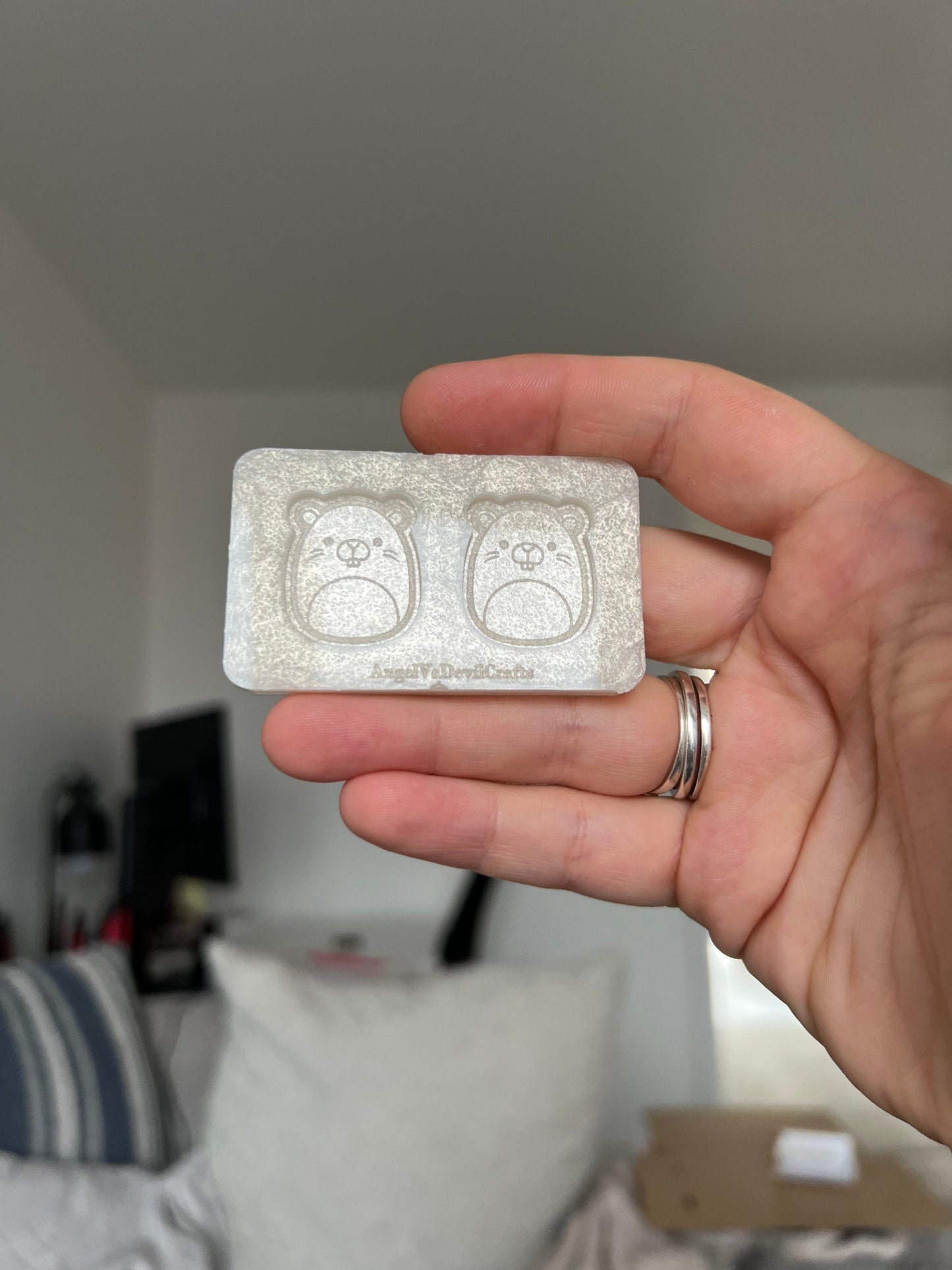 1 inch Mouse Squishies Silicone Mould