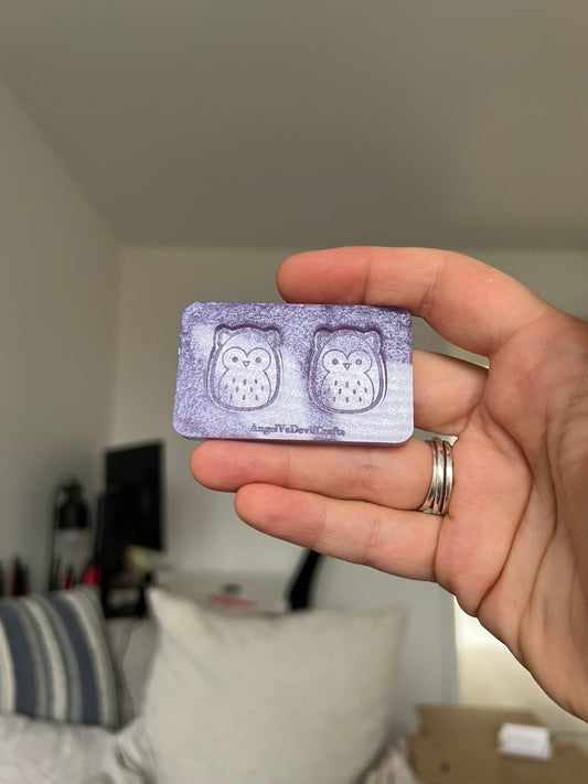 1 inch Owl Squishies Silicone Mould