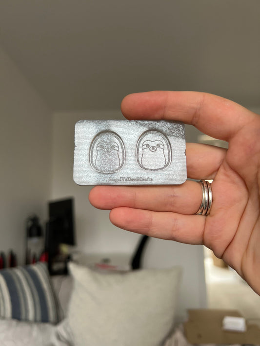 1 inch Sloth Squishies Silicone Mould