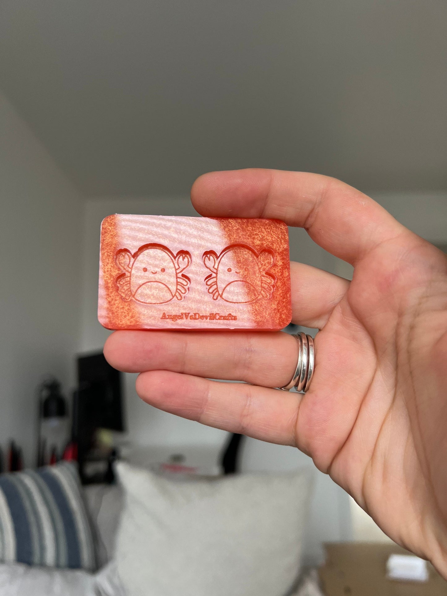 1 inch Crab Squishies Silicone Mould