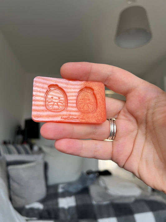 1 inch Orange Squishies Silicone Mould