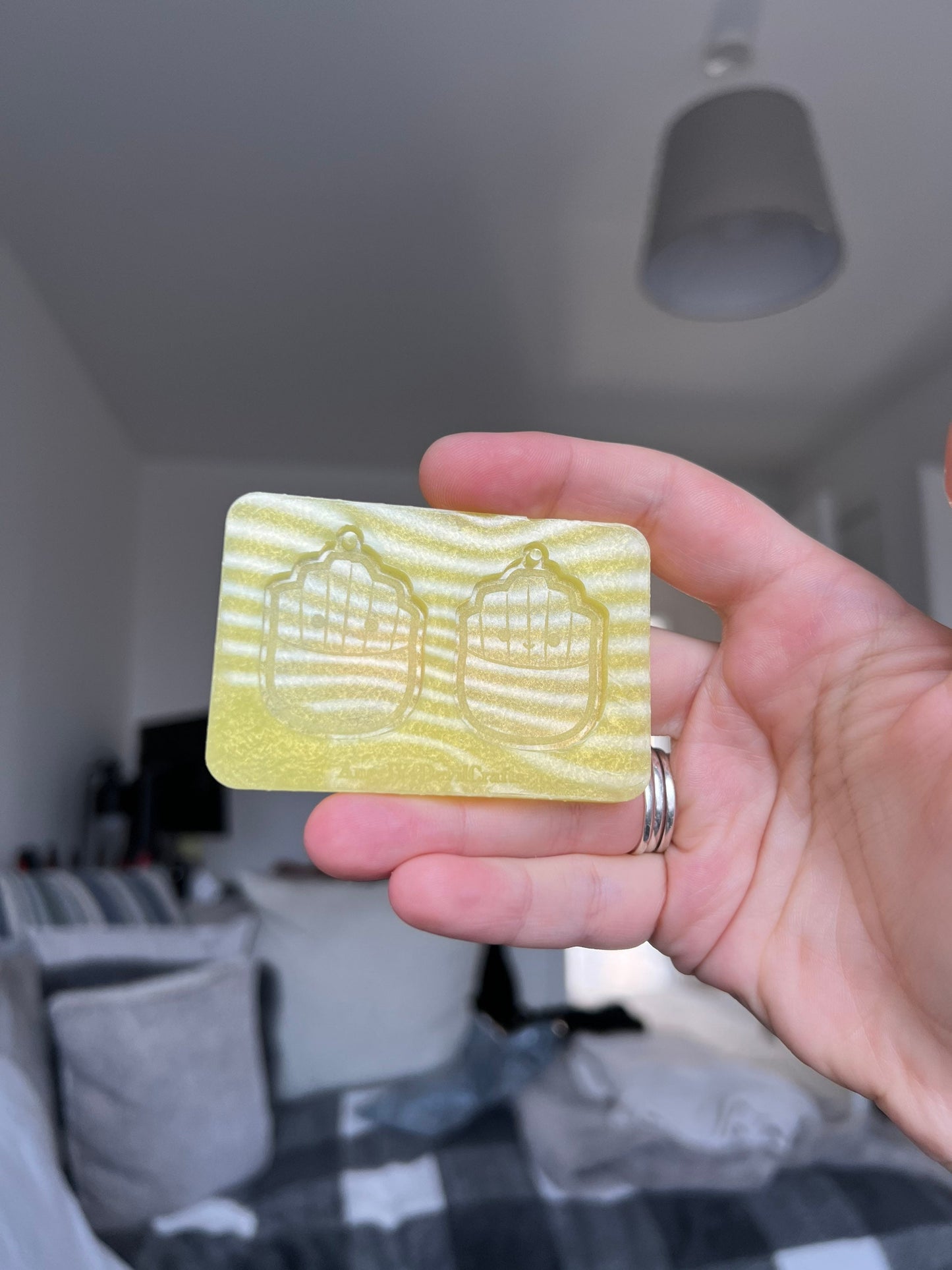 1.5 inch Chip Squishies Silicone Mould