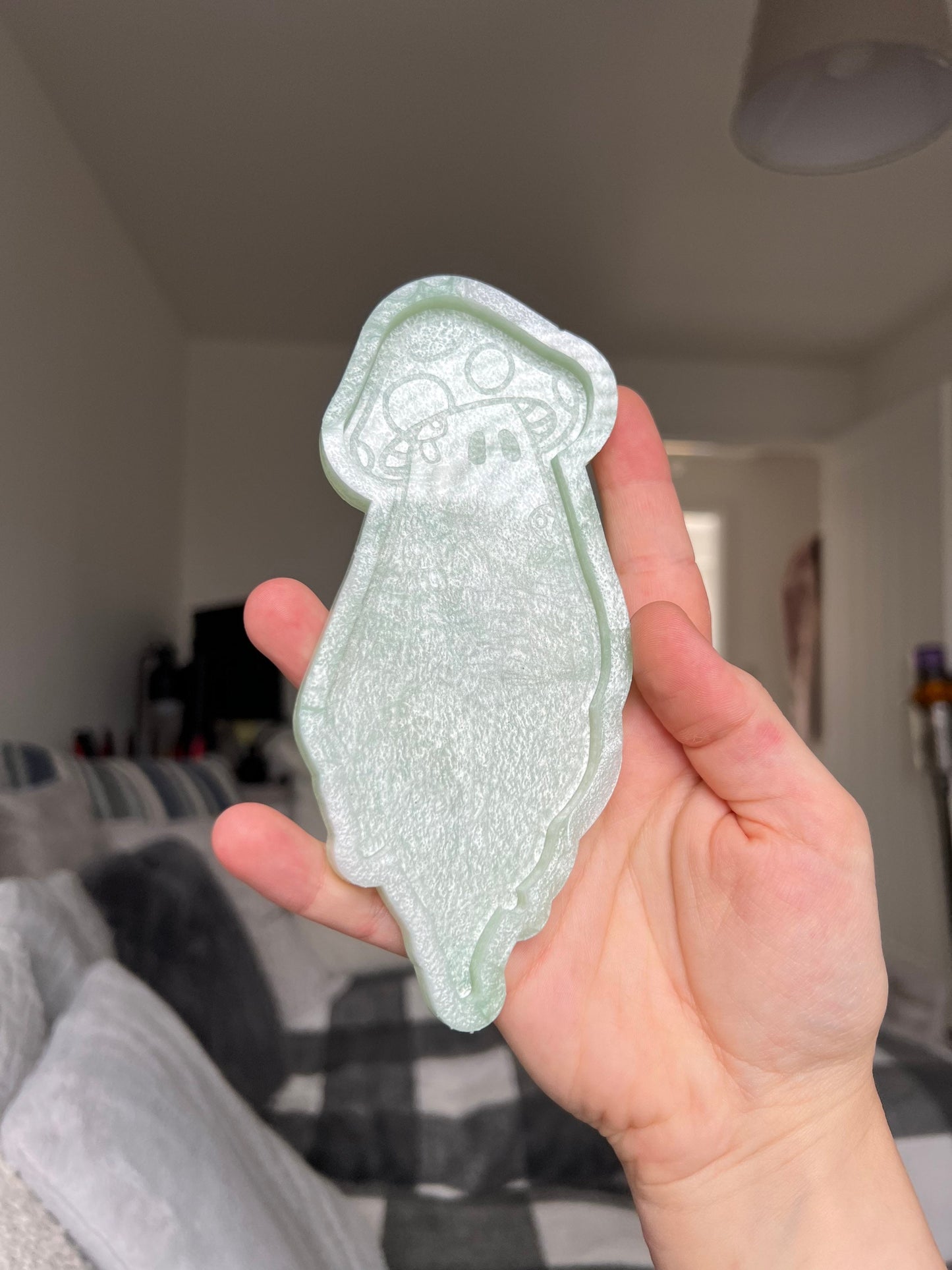 6 inch Mushroom Ghost Silicone Mould