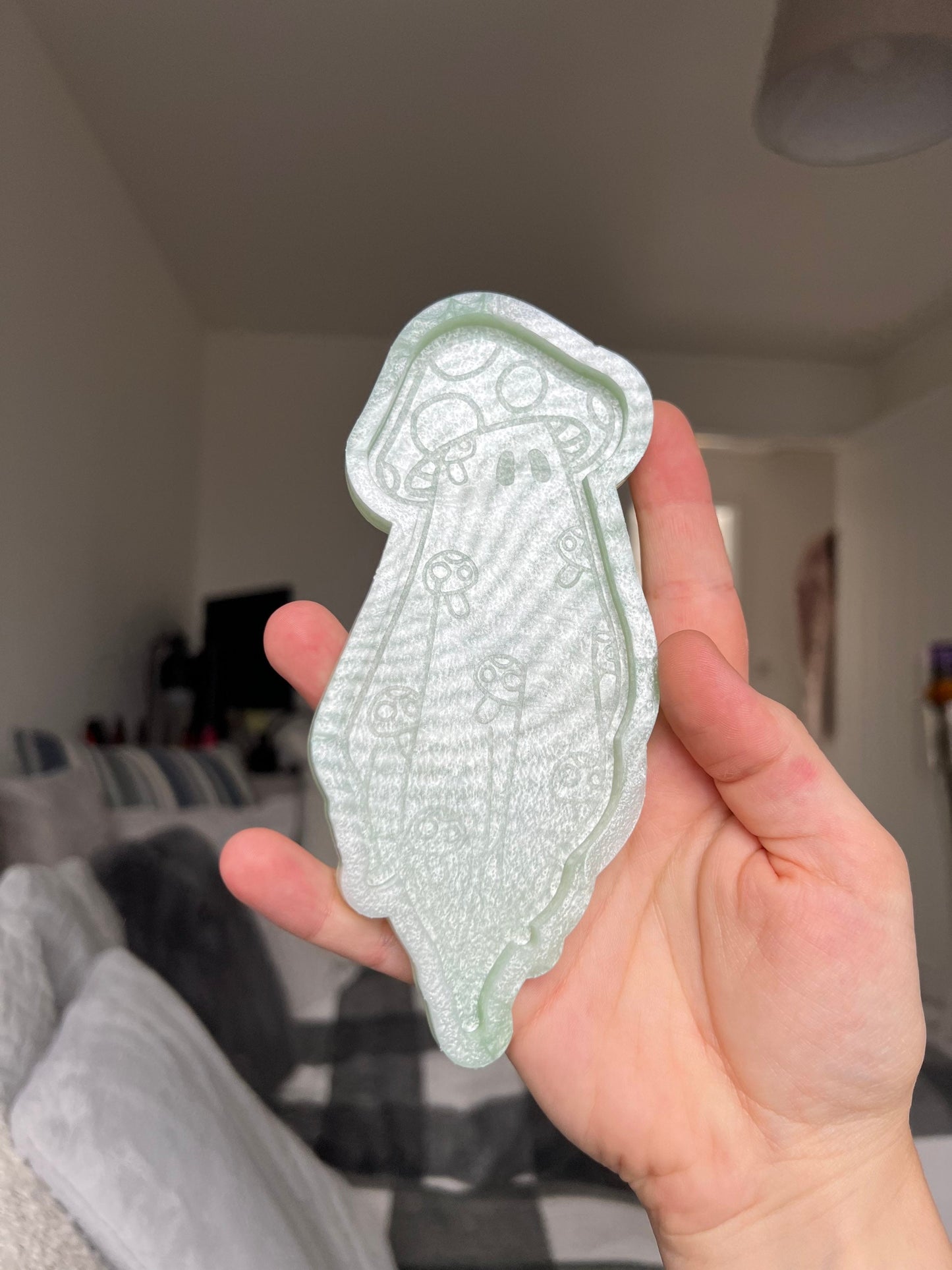 6 inch Mushroom Ghost Silicone Mould