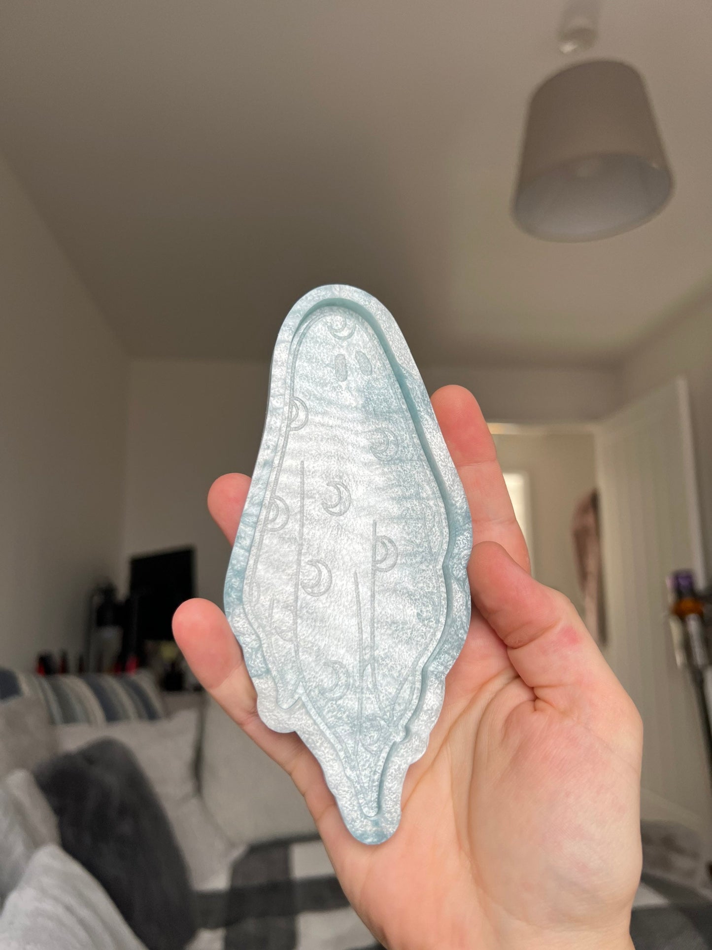 6 inch Moon Ghost Silicone Mould