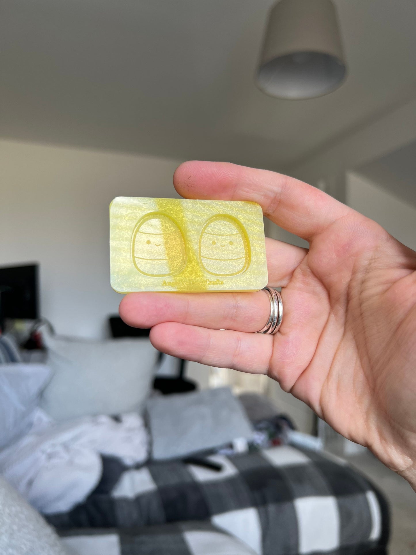 1 inch Candy Corn Squishies Silicone Mould