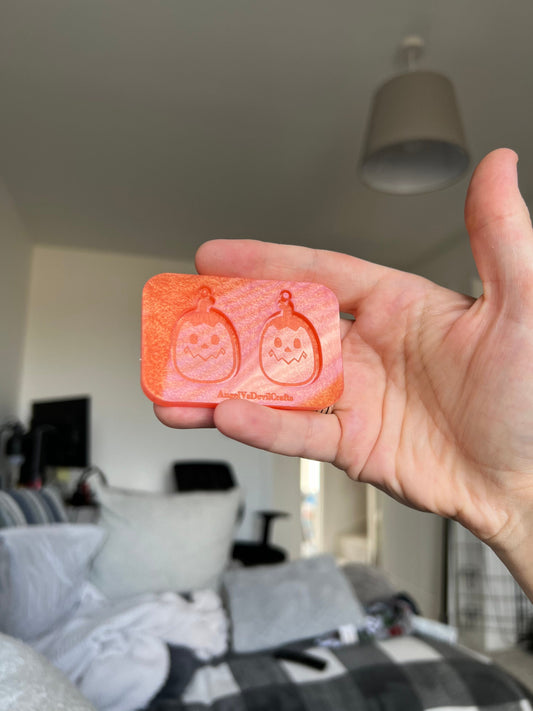 1.5 inch Pumpkin Squishies Silicone Mould