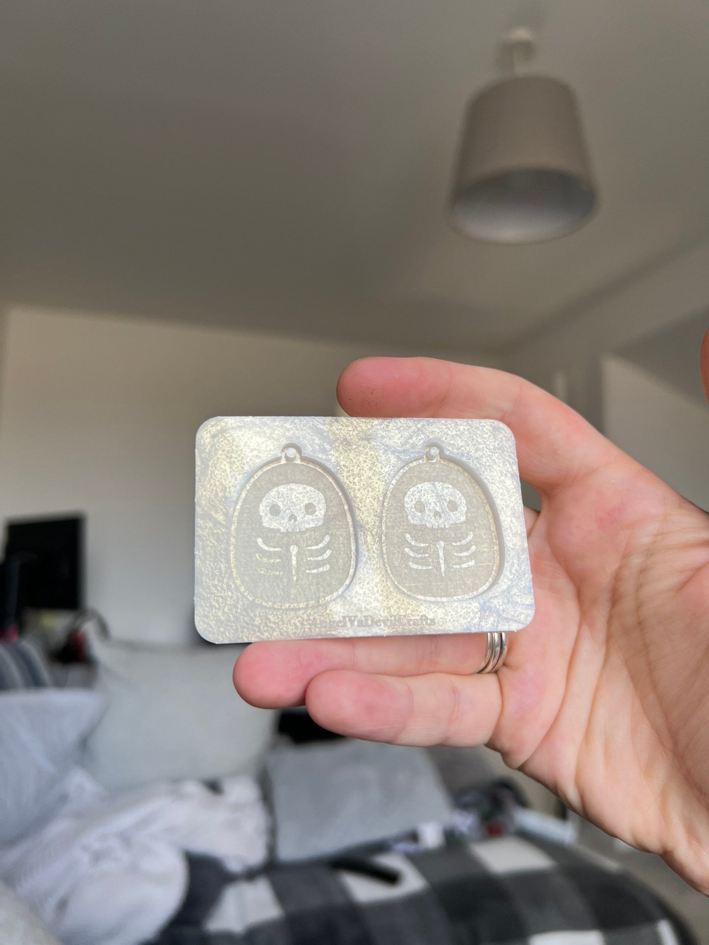 1.5 inch X-Ray Skeleton Squishies Silicone Mould