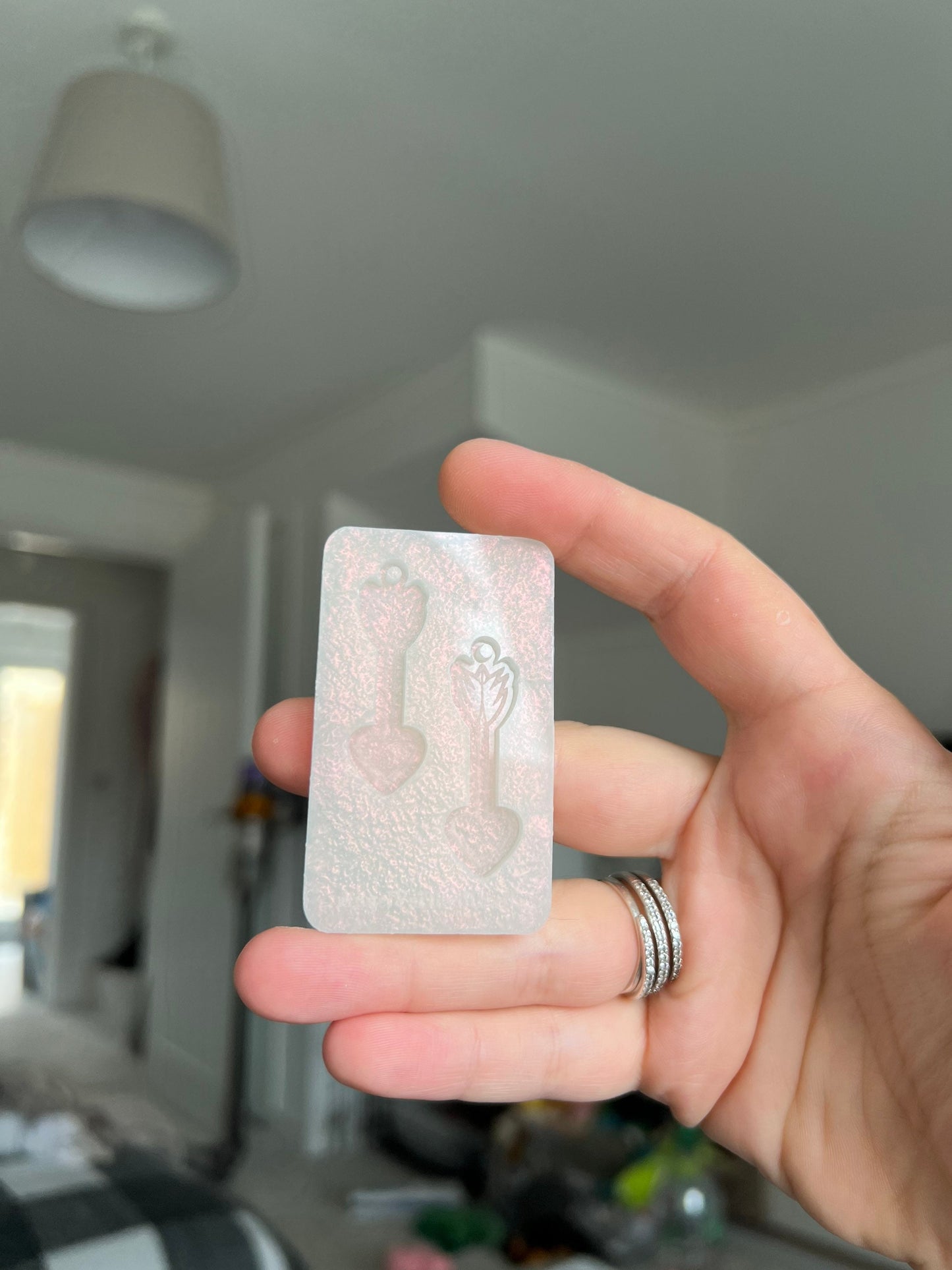 1.5 inch Heart Arrows Silicone Mould