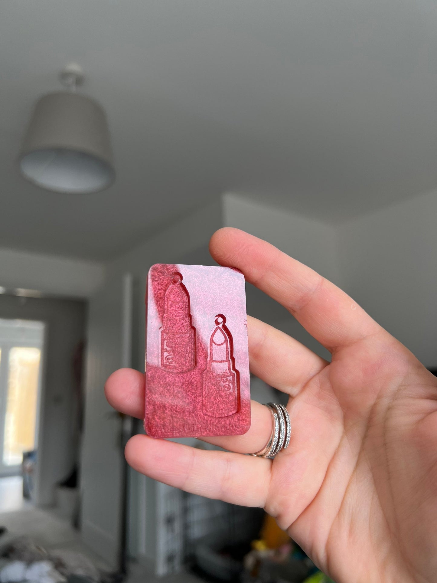 1.5 inch Gothic Lipsticks Silicone Mould