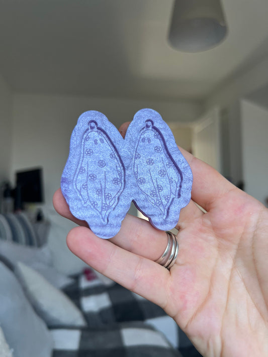 2 inch Pentagram Ghosts Silicone Mould