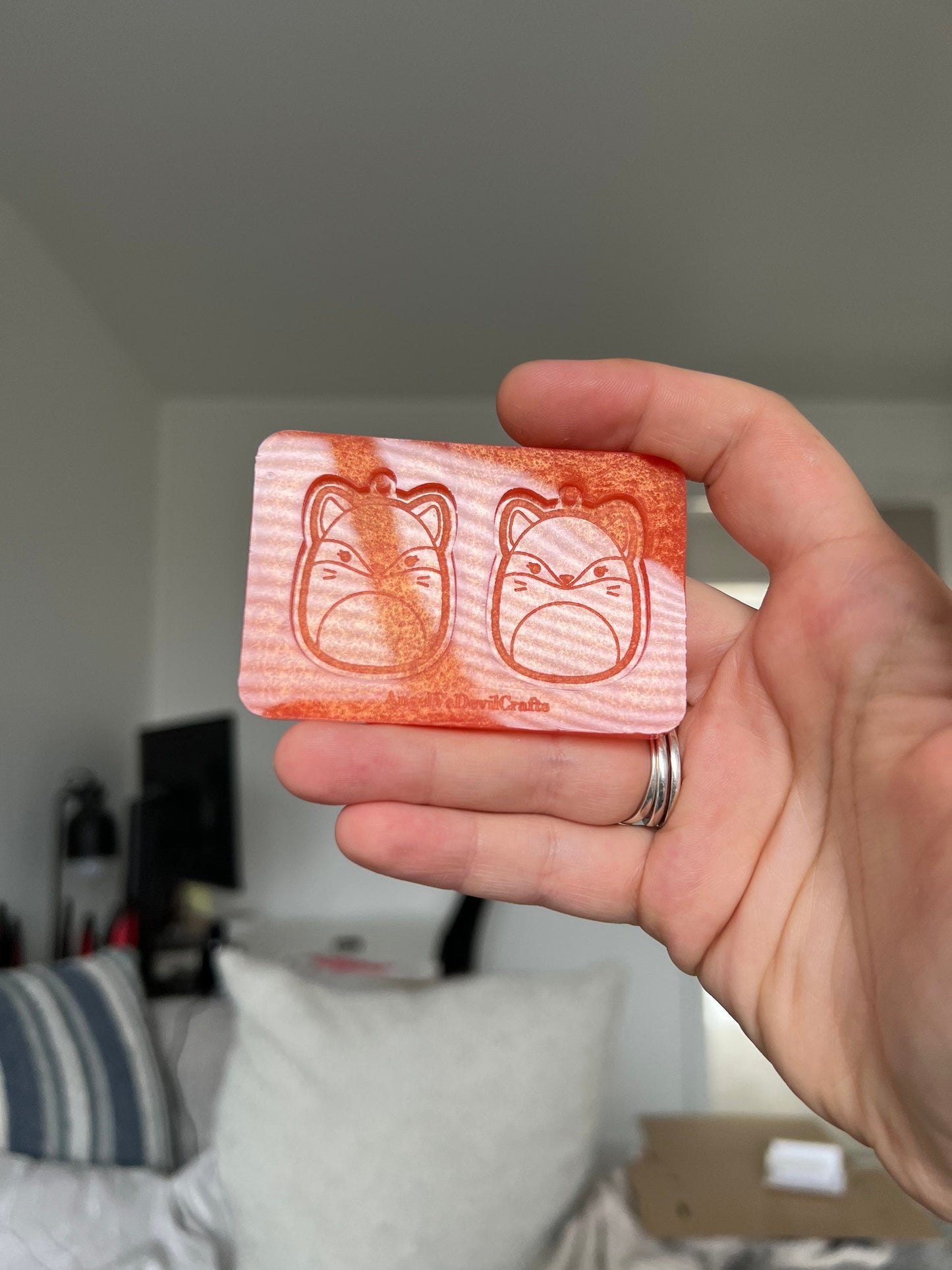 1.5 inch Fox Squishies Silicone Mould