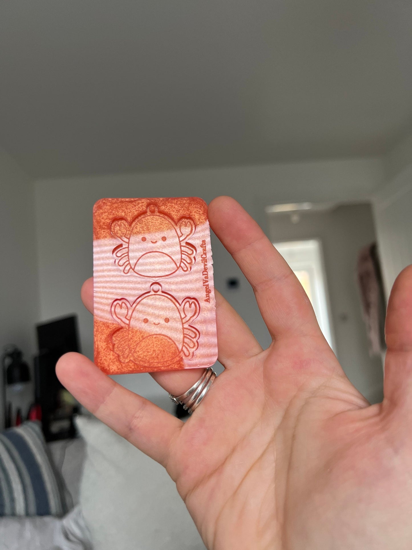 1.5 inch Crab Squishies Silicone Mould