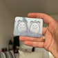 1.5 inch Hippo Squishies Silicone Mould