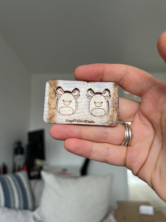 1 inch Moose Squishies Silicone Mould