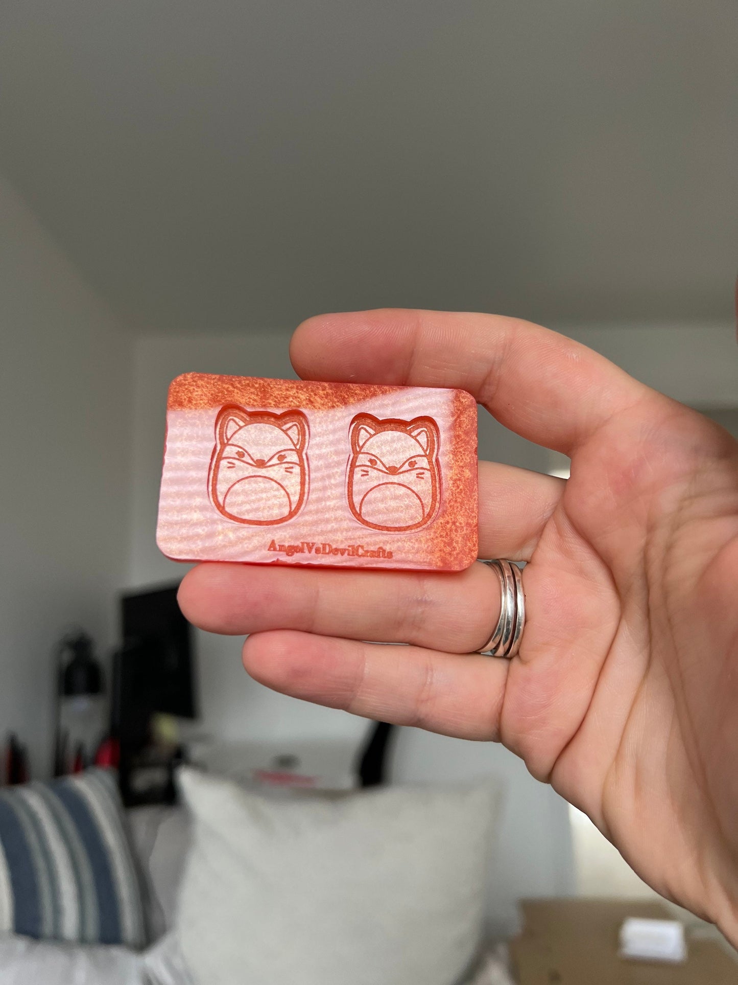 1 inch Fox Squishies Silicone Mould