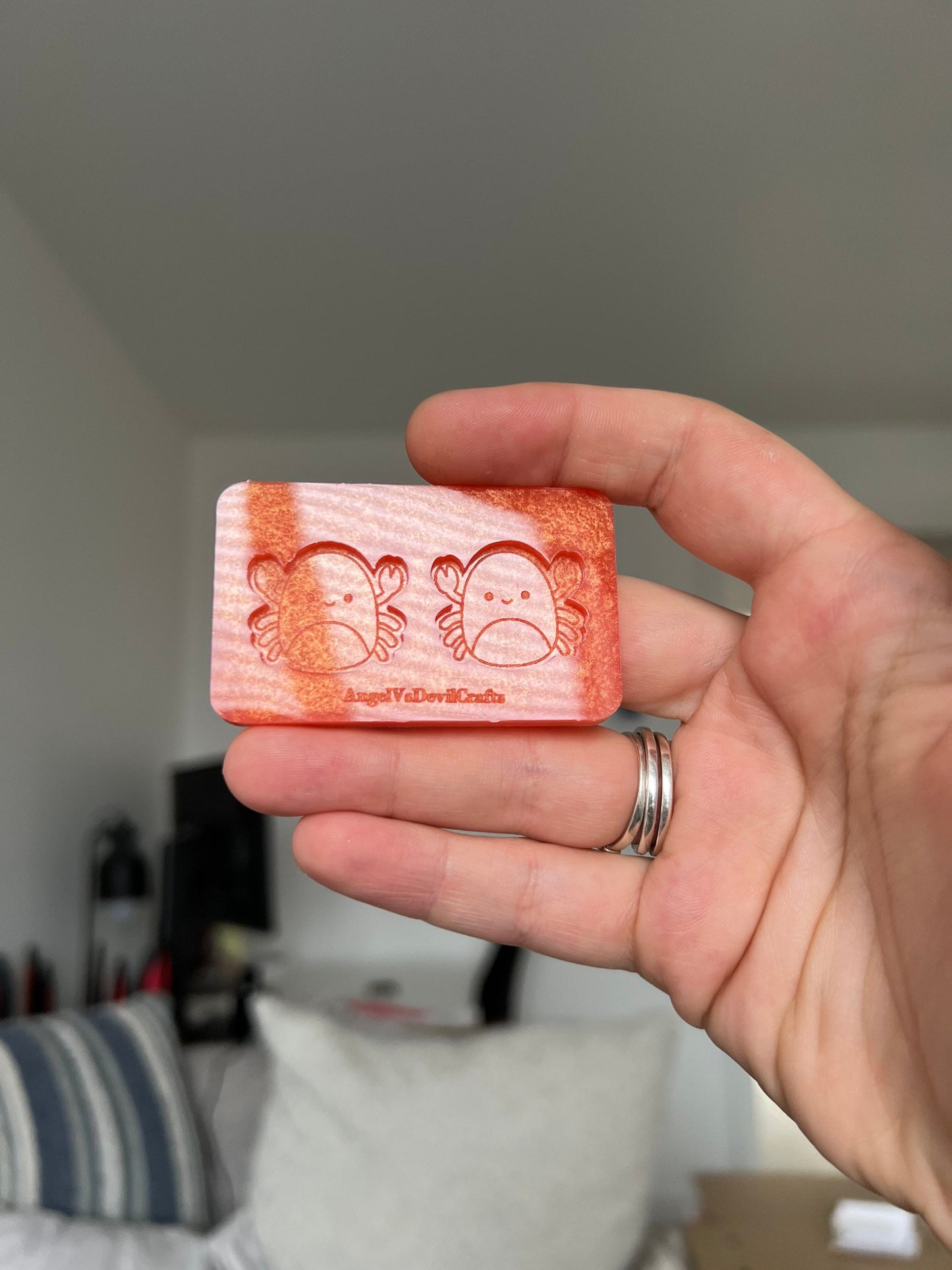 1 inch Crab Squishies Silicone Mould