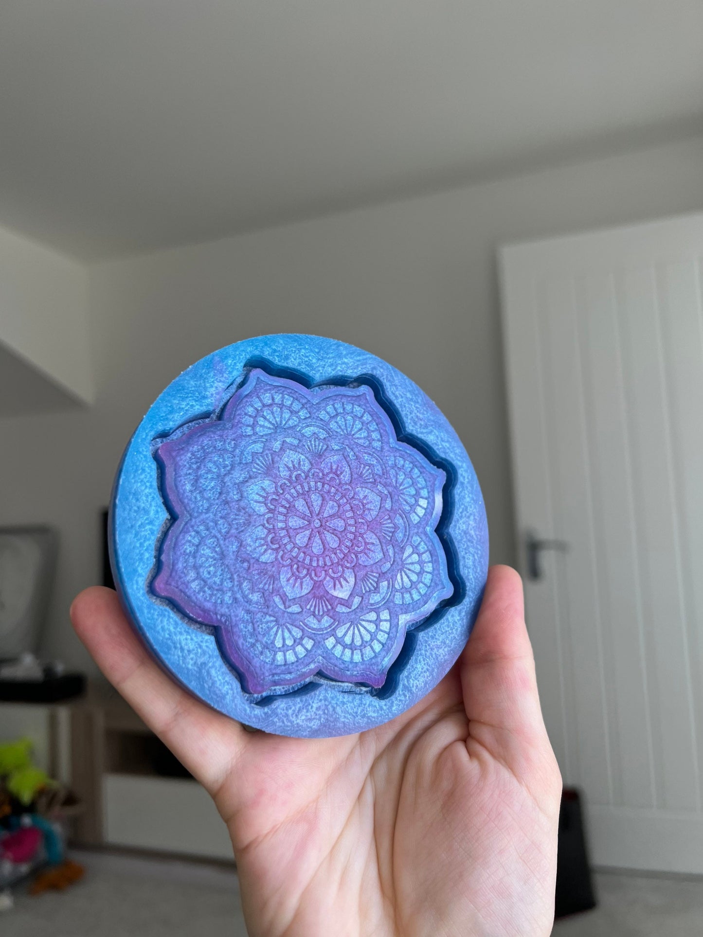 4 inch Mandala Tray Silicone Mould