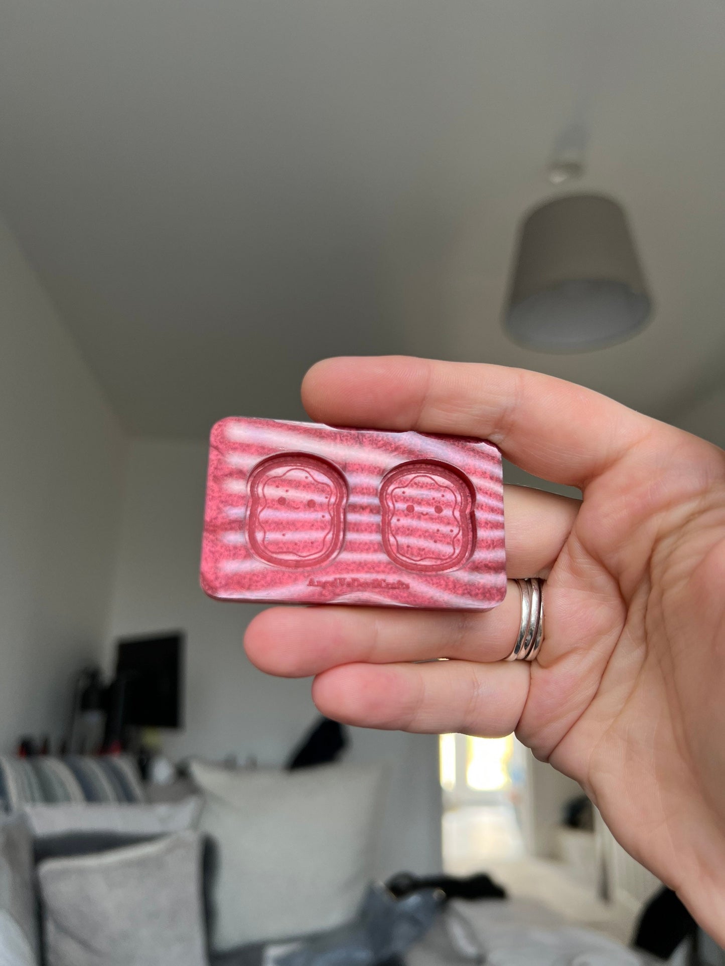 1 inch Jam Toast Squishies Silicone Mould