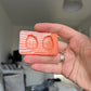 1 inch Orange Squishies Silicone Mould