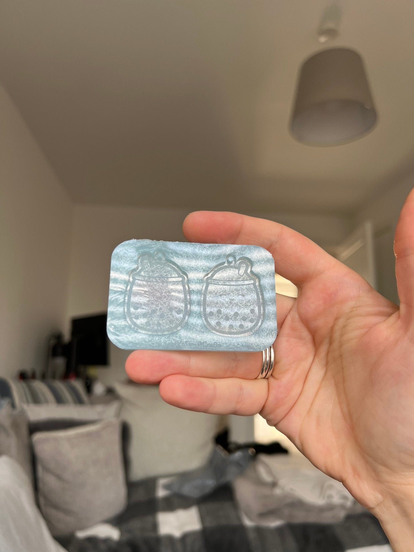 1.5 inch Bob Tea Squishies Silicone Mould