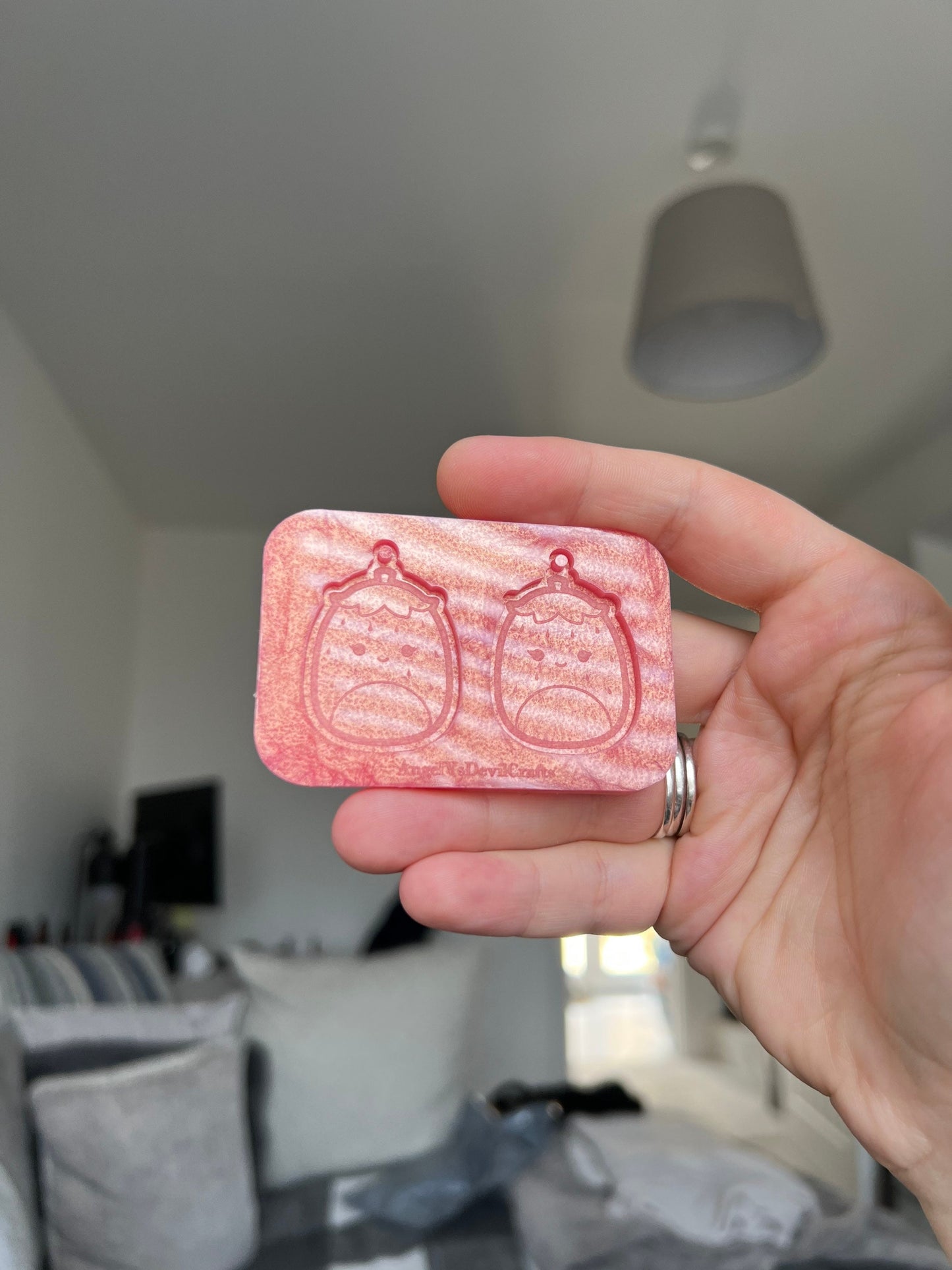 1.5 inch Strawberry Squishies Silicone Mould