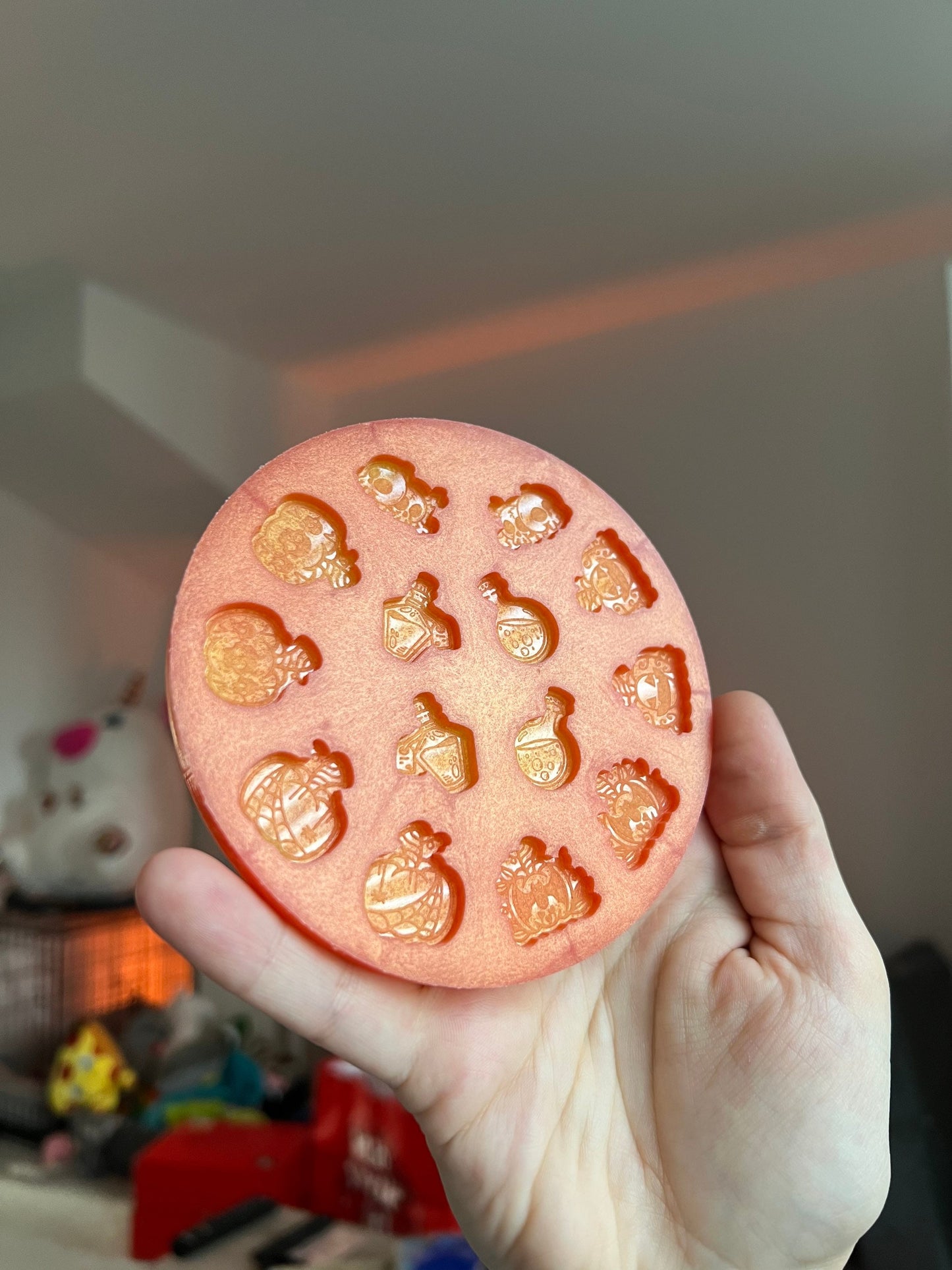 Pumpkins & Potions Pallette Silicone Mould