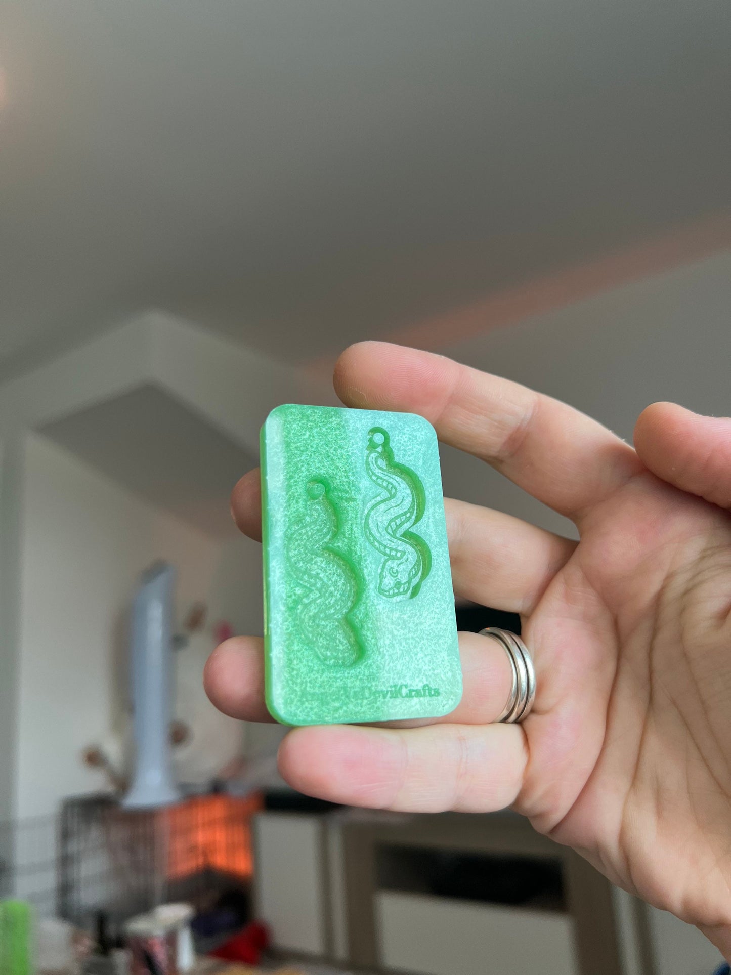 1.5 inch Mystical Snakes Silicone Mould