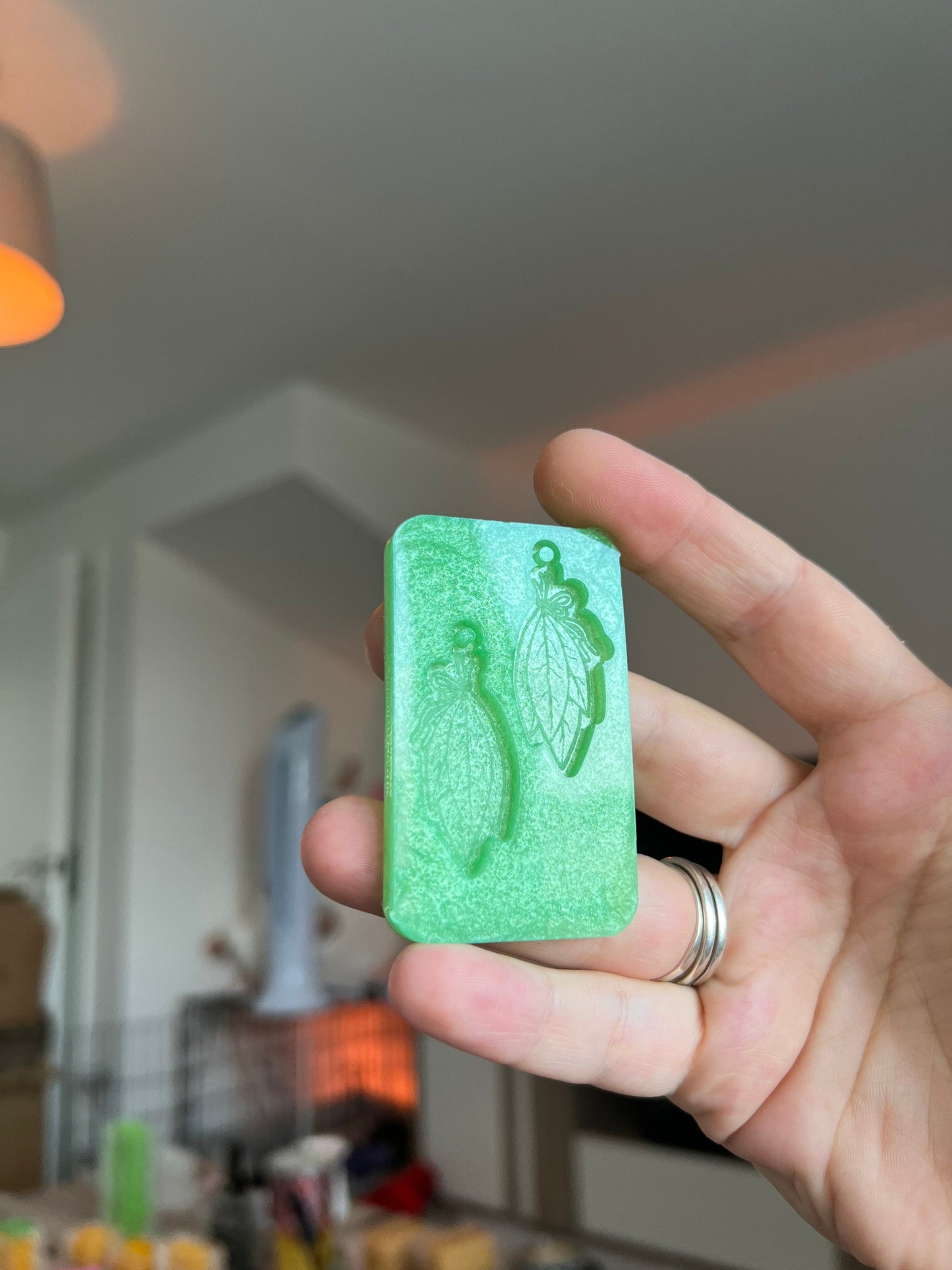 1.5 inch Bay Leaves Silicone Mould