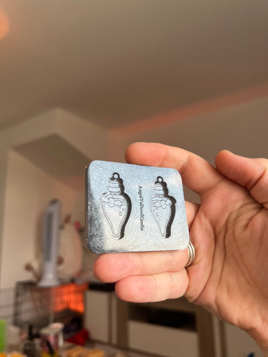 1.5 inch Bat Potions Silicone Mould