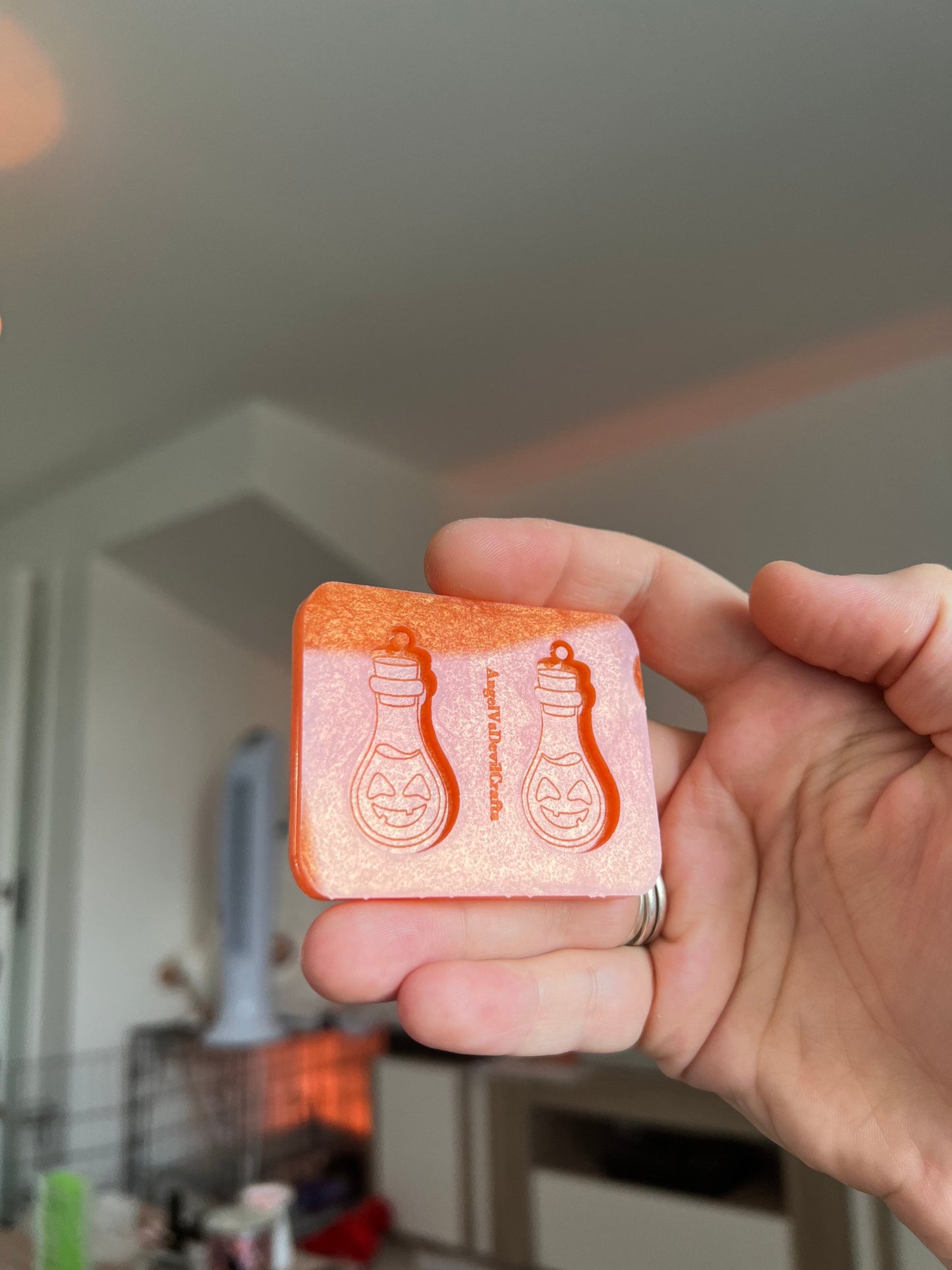 1.5 inch Spooky Pumpkin Potions Silicone Mould