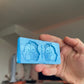 1.5 inch Half And Half Penguin Silicone Mould