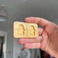 1 inch Bill Gingerbread Men Silicone Mould