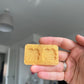 1 inch Twins Gingerbread Men Silicone Mould