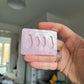 0.75 & 1 inch Heart Ghosts Silicone Mould