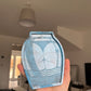 6 inch Rude Sexy Butt Suspender Silicone Mould