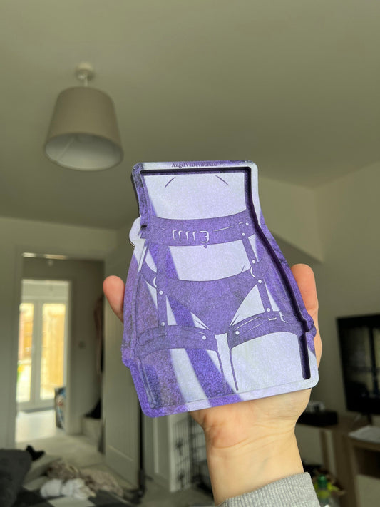 6 inch Rude Sexy Harness Silicone Mould