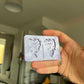 1.5 inch Spooky Balloons Silicone Mould