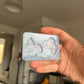 1.5 inch Smokey Boys Tears Bottles Silicone Mould