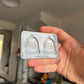 1.5 inch R.I.P Mental Health Tombstones Silicone Mould