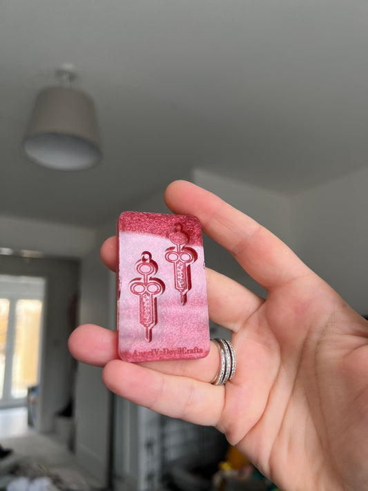 1.5 inch Cute Syringes Silicone Mould