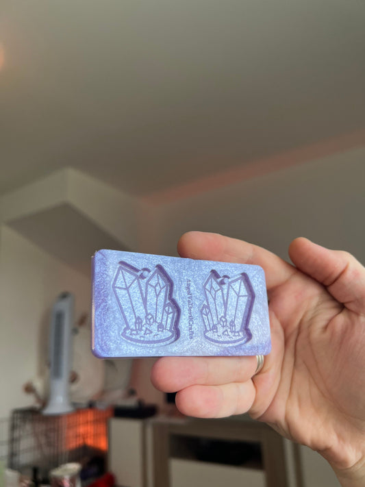 1.5 inch Crystal Clusters Silicone Mould