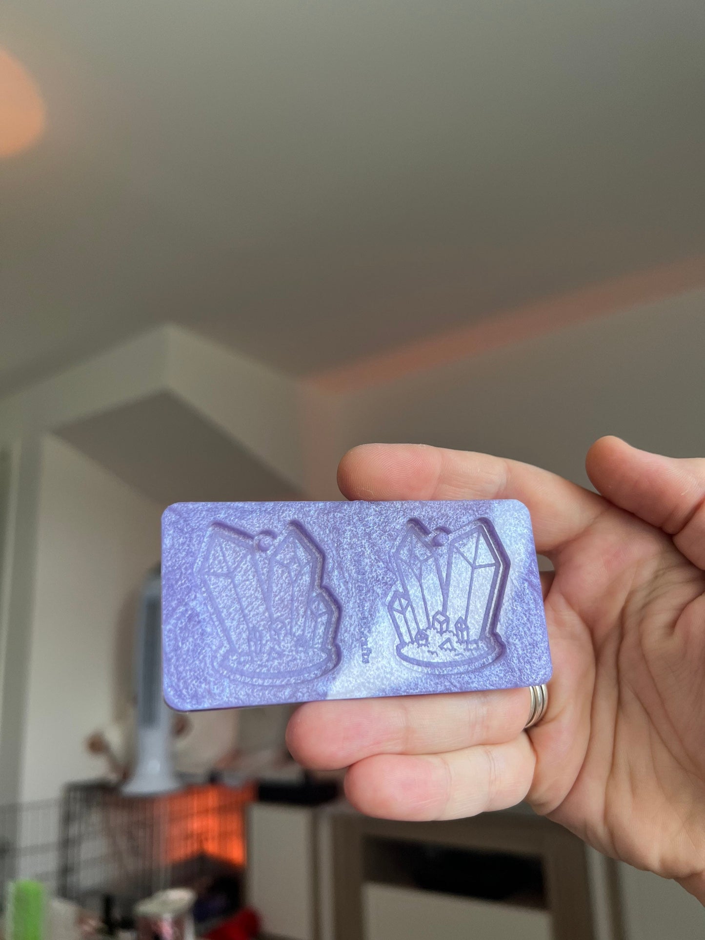1.5 inch Crystal Clusters Silicone Mould