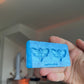 1.5 inch Cute Moths Silicone Mould