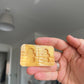 1 inch Hockey Gingerbread Men Silicone Mould