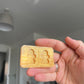 1 inch Hockey Gingerbread Men Silicone Mould