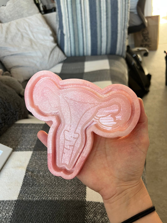 6 inch Uterus Tray Silicone Mould