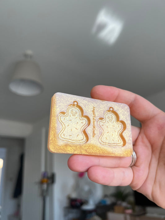 1.5 inch Ghost Biscuits Silicone Mould