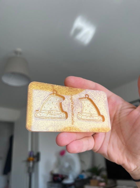1.5 inch Witch Hat Biscuits Silicone Mould